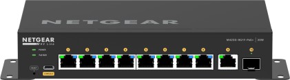 Netgear Switch 10 Porte Poe Managed 8Xpoe+ 110W, 1X1G, 1Xsfp