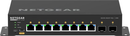 Netgear Switch 10 Porte Poe Managed 8Xpoe+ 220W, 2Xsfp+