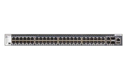 NETGEAR M4300-52G Stackable Managed Switch with 48x1G and 4x10G incl. 2x10GBASE-T and 2xSFP+ Layer 3
