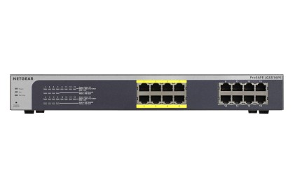 Netgear Switch 16 Porte Gigabit Di Cui 8 Poe Formato Rack 1U Prosafe Plus