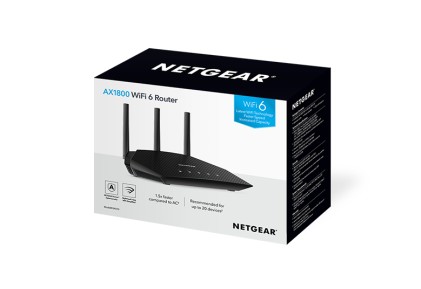 Router Netgear Rax10-100Eus Ax1800 A 4 Stream Black
