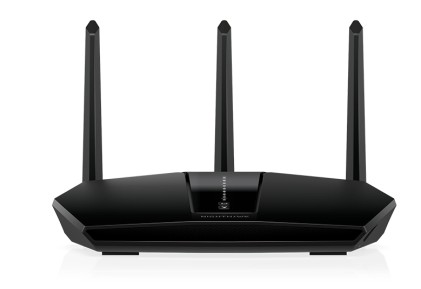 Netgear Router Wi-Fi 6 Ax2400 Dual Band Fino A 2.4Gbps, 1Xwan + 4Xlan Gigabit, 1Xusb 3.0
