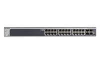 NETGEAR ProSafe 28-Port 10-Gigabit Smart Switch - 4 Combo-SFP+-Ports f??r 10G-Fiberglass connection