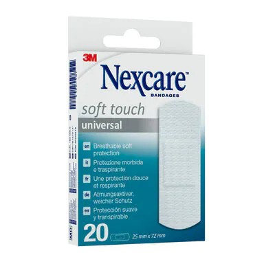 Nexcare 7100225020 fasciatura adesiva 2,5 x 7,2 cm 20 pz
