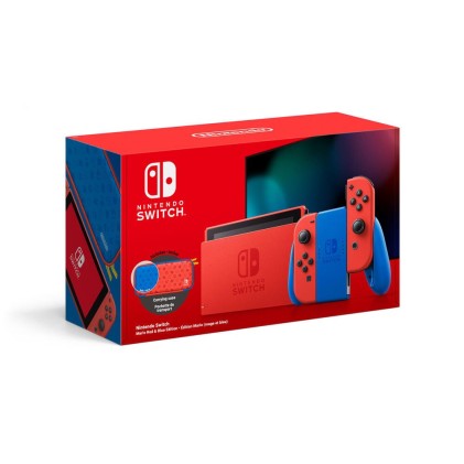Nintendo Switch + Joy-Con Speciale Mario Rosso E Blu