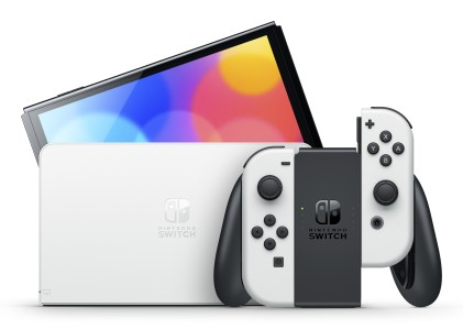 Nintendo Switch (modello Oled) Bianco, schermo 7 pollici