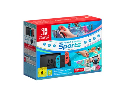 Nintendo Switch 1.1 +Switch Sport + 3 Mesi + Fascia
