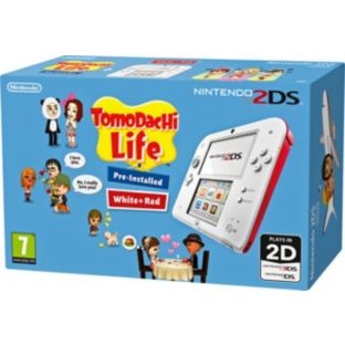 2DS Console Bianco/Rosso + Tomodachi Life