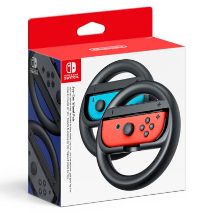 Volante Simulatore Guida Nintendo 2511166 Switch Wheel Pair Joy Con Bl