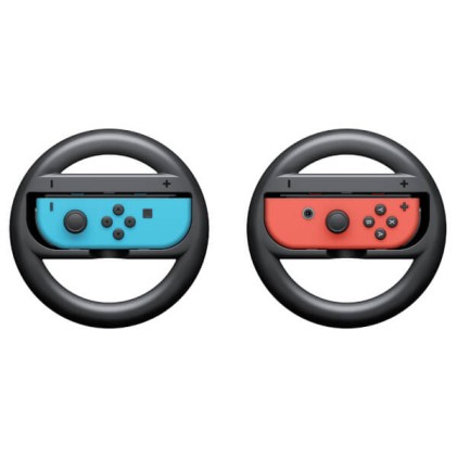 Volante Simulatore Guida Nintendo 2511166 Switch Wheel Pair Joy Con Bl