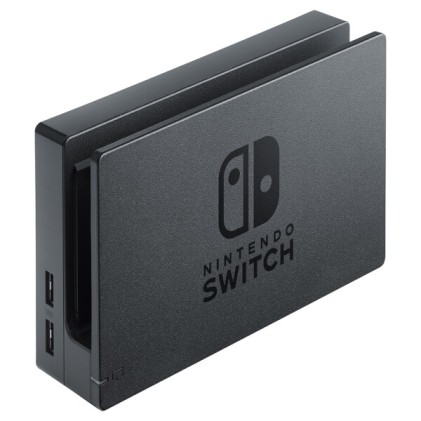 Base di ricarica per console Nintendo Switch - Cavo HDMI - Include alimentatore - Nero