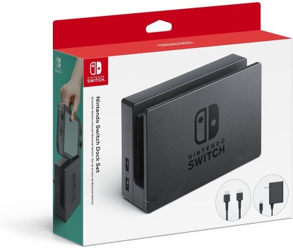 Caricabatterie Videogioco Nintendo 2511666 Switch Switch Dock Set