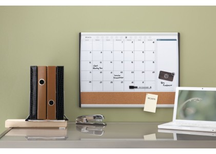 Rexel Lavagna combinata con cornice ad arco 585 x 430 mm