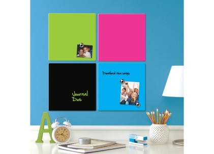 Rexel Riquadro magnetico cancellabile a secco blu 360x360mm