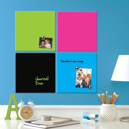 Rexel Riquadro magnetico cancellabile a secco blu 360x360mm