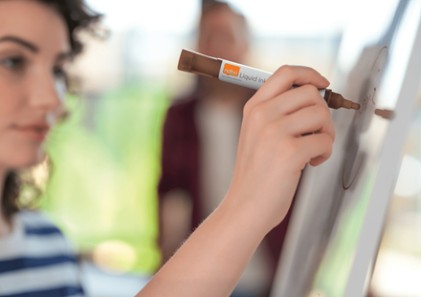 Nobo 1915381 evidenziatore 10 pz Punta del pennello Multicolore