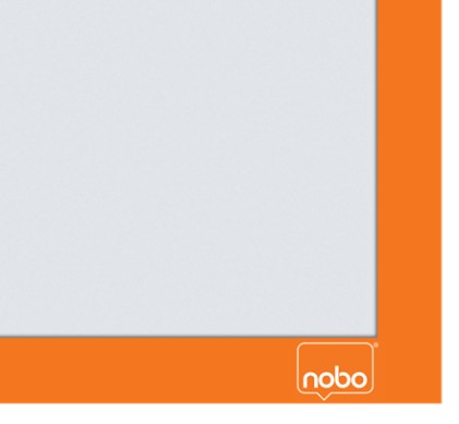 Nobo 1915695 cornice magnetica A4 Arancione
