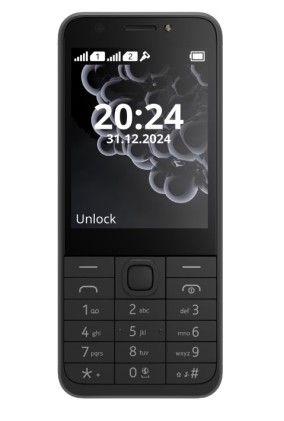 Nokia Cellulare  230 Ds 2024 Black