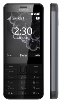 Nokia Cellulare  230 Ds 2024 Black
