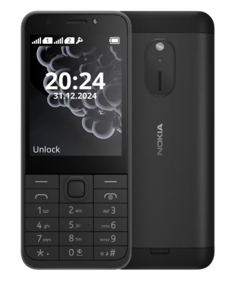 Nokia Cellulare  230 Ds 2024 Black