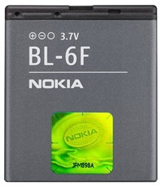 Batteria Originale Nokia BL-6F 1200 mAh Bulk