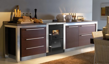 Cucina Legna Nordica Vicenza Evo Antracite 7016111