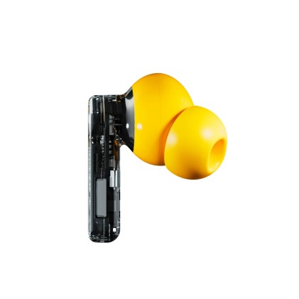 Nothing Ear (a) Auricolare True Wireless Stereo (TWS) In-ear Musica e Chiamate USB tipo-C Bluetooth Trasparente, Giallo
