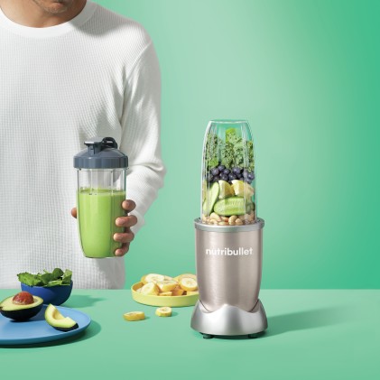 Frullatore A Bicchiere Nutribullet Nb910Cp Pro 900 Champagne