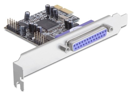 DeLOCK PCI Express card 2 x serial, 1x parallel scheda di interfaccia e adattatore