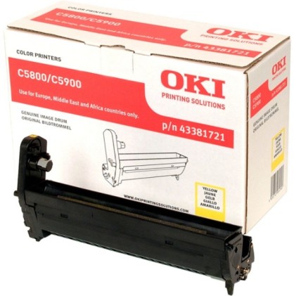 OKI C5800 C5900 C5550MFP drum yellow standard capacity 20.000 pages 1-pack