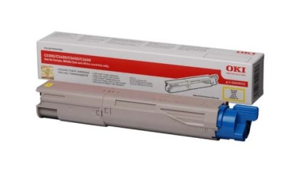 OKI C3300 C3400 C3450 C3600 toner cartridge magenta standard capacity 1.500 pages 1-pack