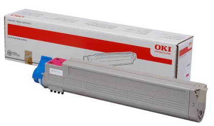 ORIGINALE OKI toner magenta 43837130 C9655 22000 pagine