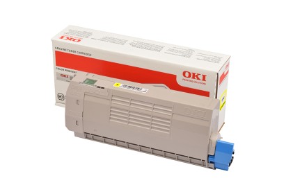 ORIGINALE OKI toner giallo 46507613 C712 11500 pagine