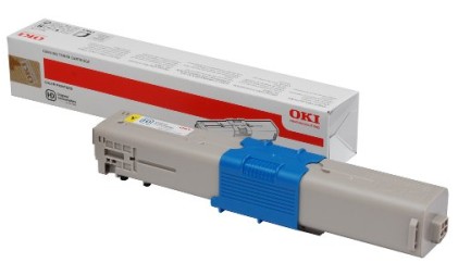 ORIGINALE OKI toner giallo 46508713 C332 1500 pagine