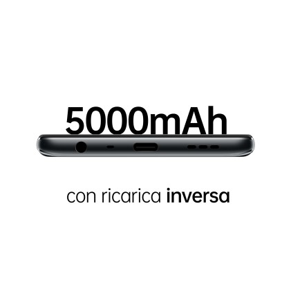 Sm Oppo A74 5G Black 6,43&#34; 6+128Gb Ds Ita