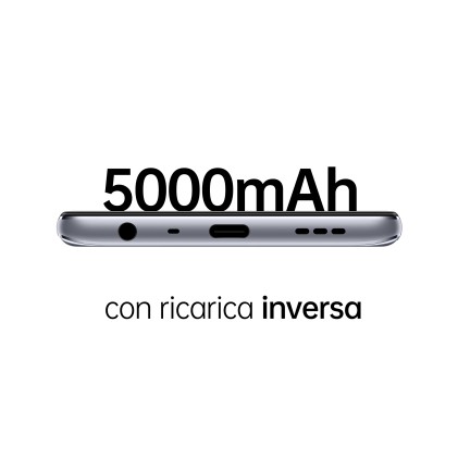 OPPO A74 5G 16,5 cm (6.5") Doppia SIM Android 11 USB tipo-C 6 GB 128 GB 5000 mAh Argento