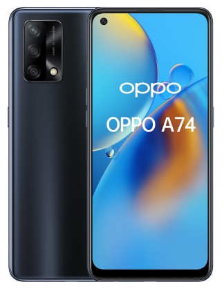 Oppo A74 128Gb 6Gb Ram Dual Sim Prism Black