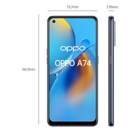 Oppo A74 128Gb 6Gb Ram Dual Sim Prism Black