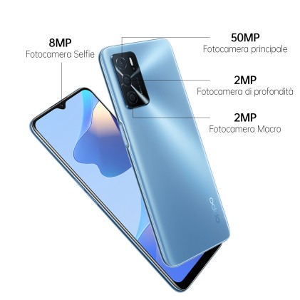 Sm Oppo A54S Blue 6,5" 4+128Gb Ds Ita
