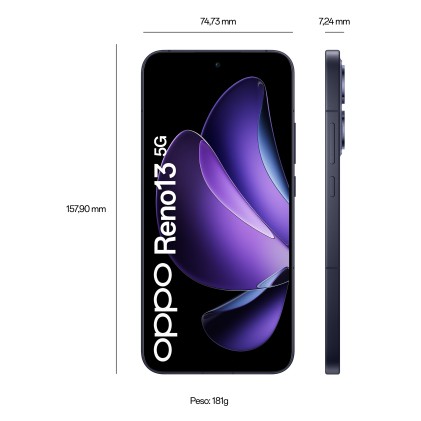 Oppo Smartphone Reno 13 5G Ds 12+256 Vod Luminous Blue