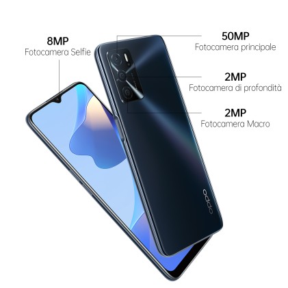 Oppo A54S 128Gb 4Gb Ram Dual Sim Crystal Black