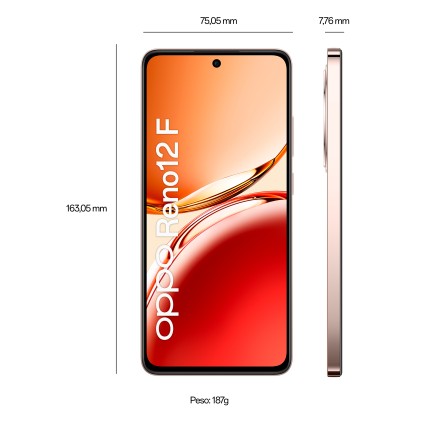 Oppo Reno 12F 256Gb 8Gb  4G Amber Orange