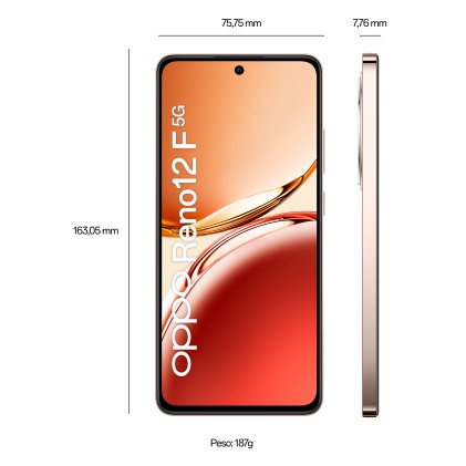Oppo Reno 12F 256Gb 8Gb  5G Amber Orange