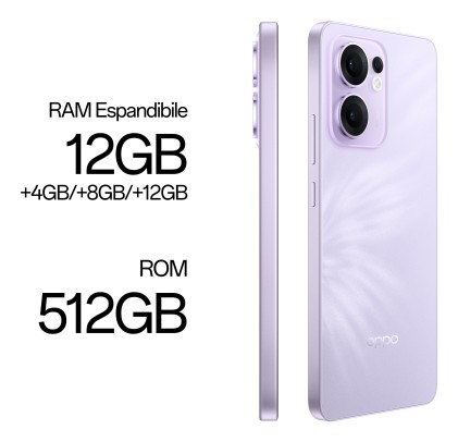 Oppo Smartphone Reno 13 Fs 5G Ds 12+512 Tim Purple