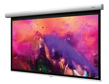 Optoma Telo Per Videoproiettore A Muro Manuale 16:9 Bianco, 234 X 132 Cm