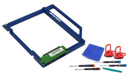 Staffe Per Dischi Ssd Imac 2009/11 Data Doubler Optical Bay Al Dvddriv
