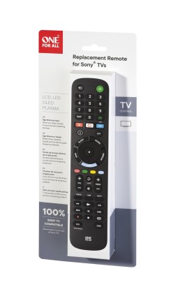 Telecomando Tv Oneforall Urc 4912 Sostitutivo Per Tv Sony Nero