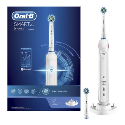Spazzolino Elettrico Oral B 4210201203391 Smart 4 Series 4100S Bianco
