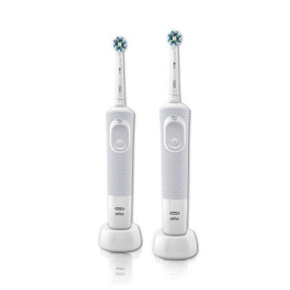 Spazzolini Elettrici Oral B Vitality 100 Crossaction Bi Pack Bianco E