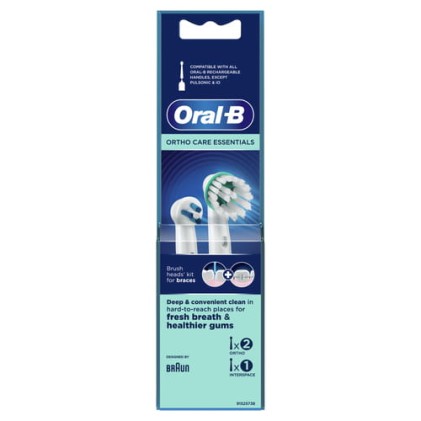 Ricambio Spazzolino Elettrico Oral B 64711704 Ortho Care Essentials